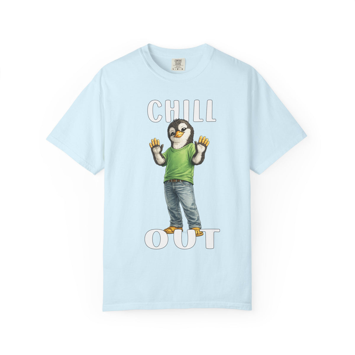 Chill Out Boy T-shirt - Penguin Series