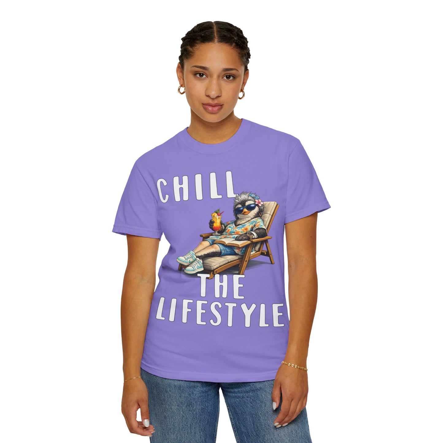 Chill The Lifestyle Grandma T-shirt - Penguin Series