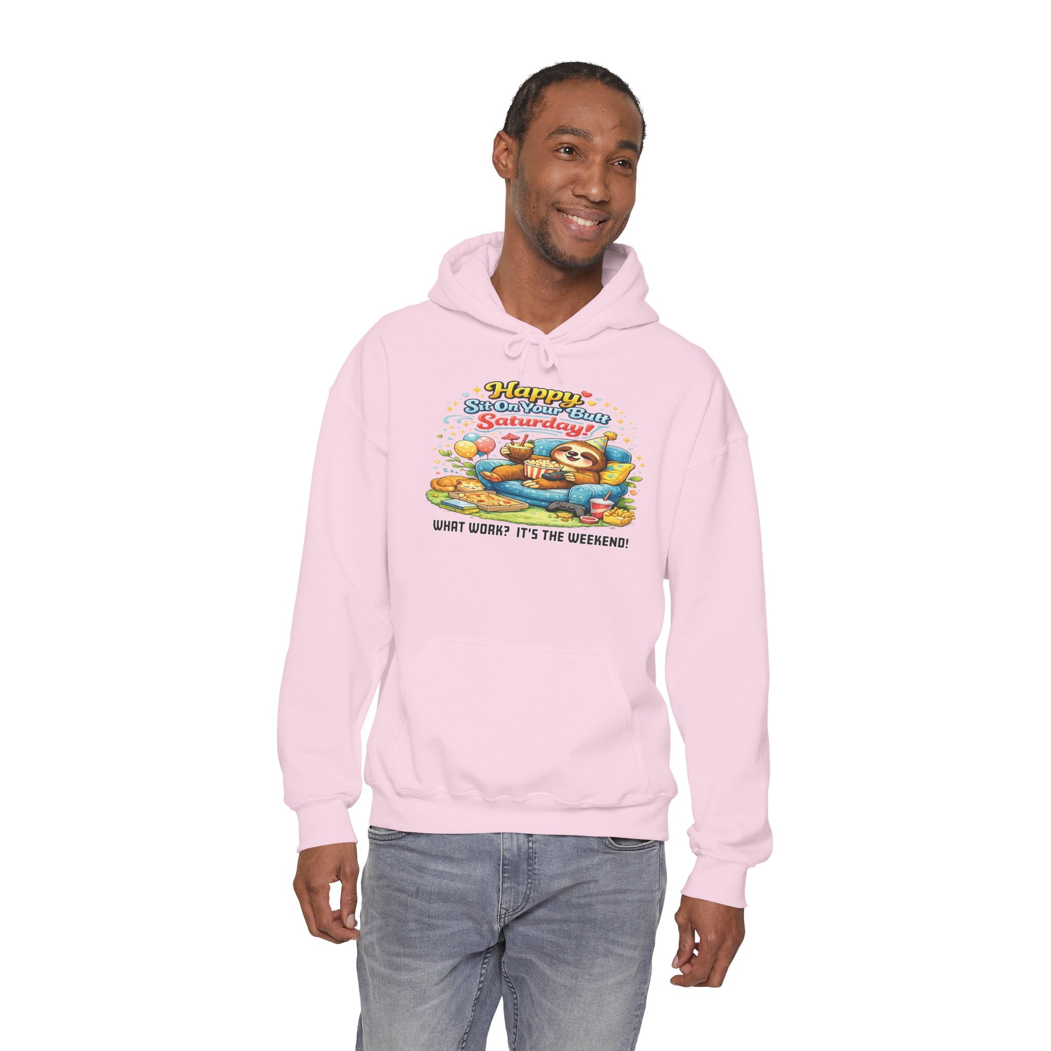 Saturday - Procrastination Sloth Series Hoodie