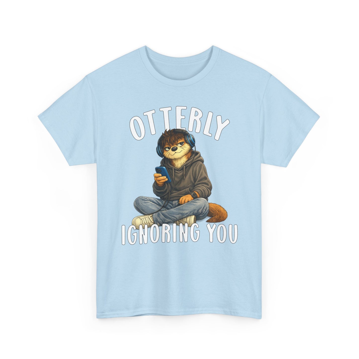 "Otterly Ignoring You" Teen Boy Tee - Otter Series