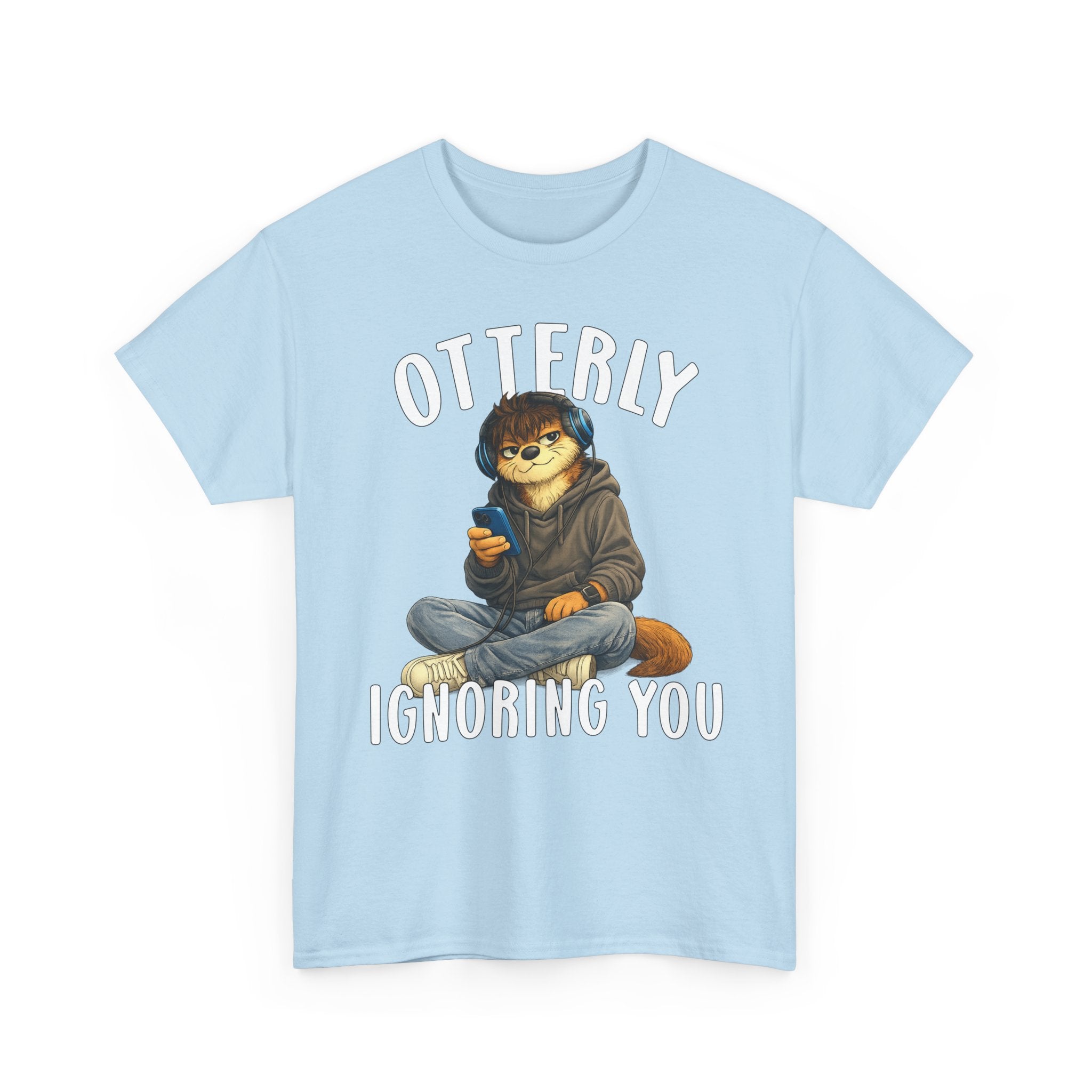 "Otterly Ignoring You" Teen Boy Tee - Otter Series
