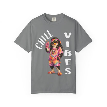 Chill Vibes Girl T-shirt - Penguin Series
