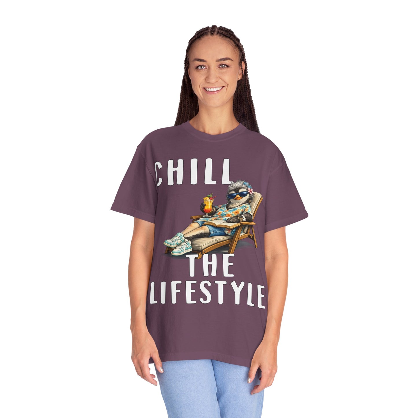 Chill The Lifestyle Grandma T-shirt - Penguin Series