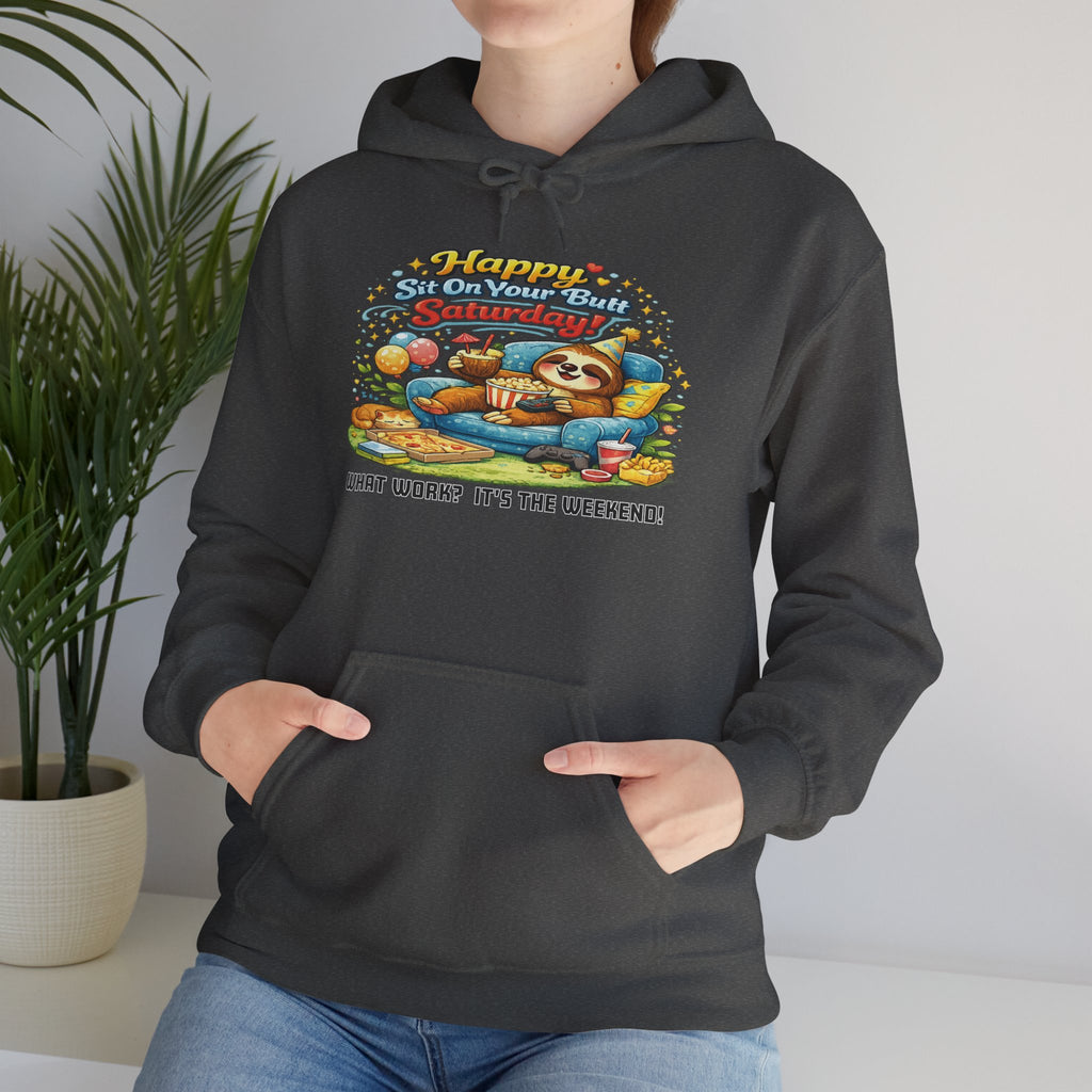 Saturday - Procrastination Sloth Series Hoodie