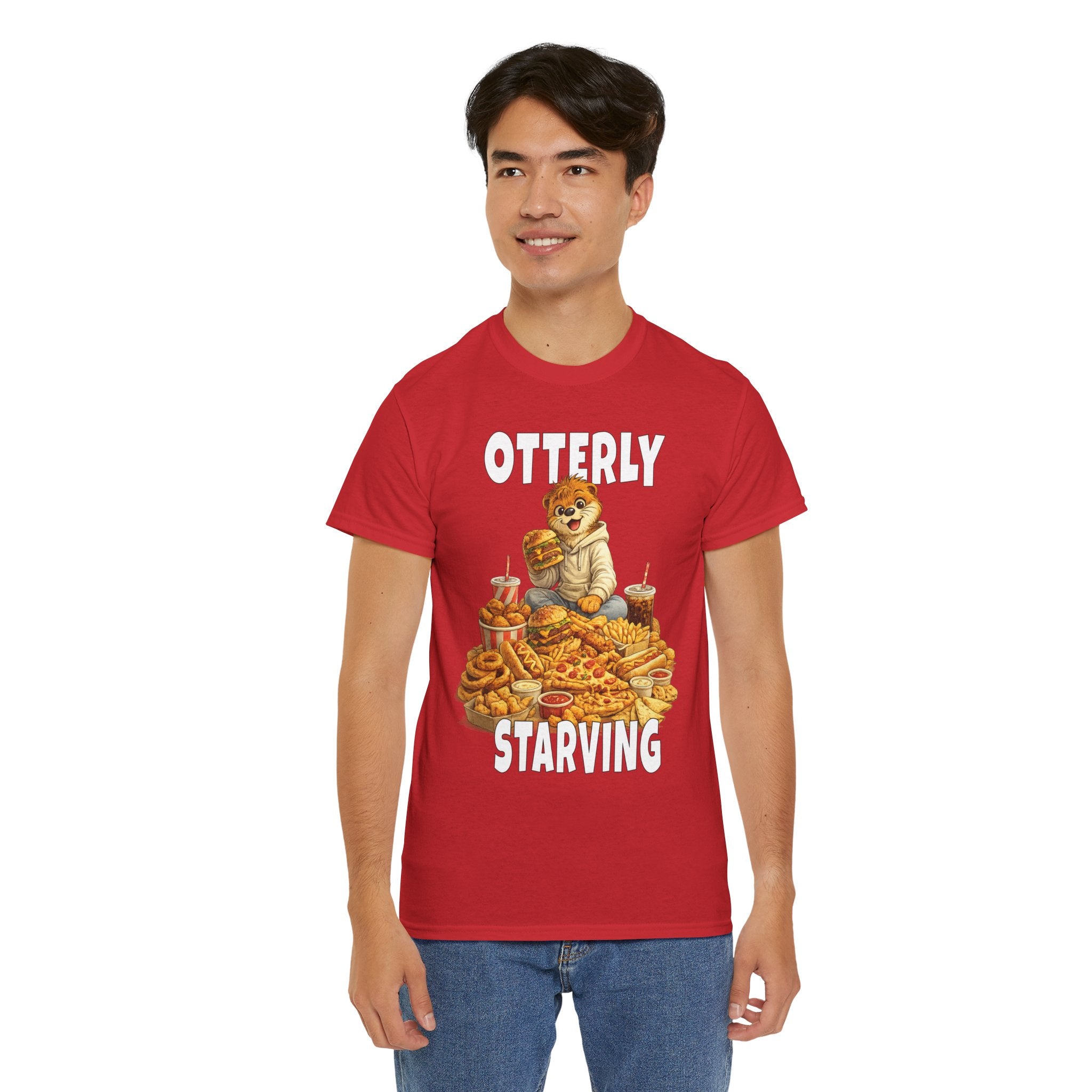 "Otterly Starving" Tee - Otter Series