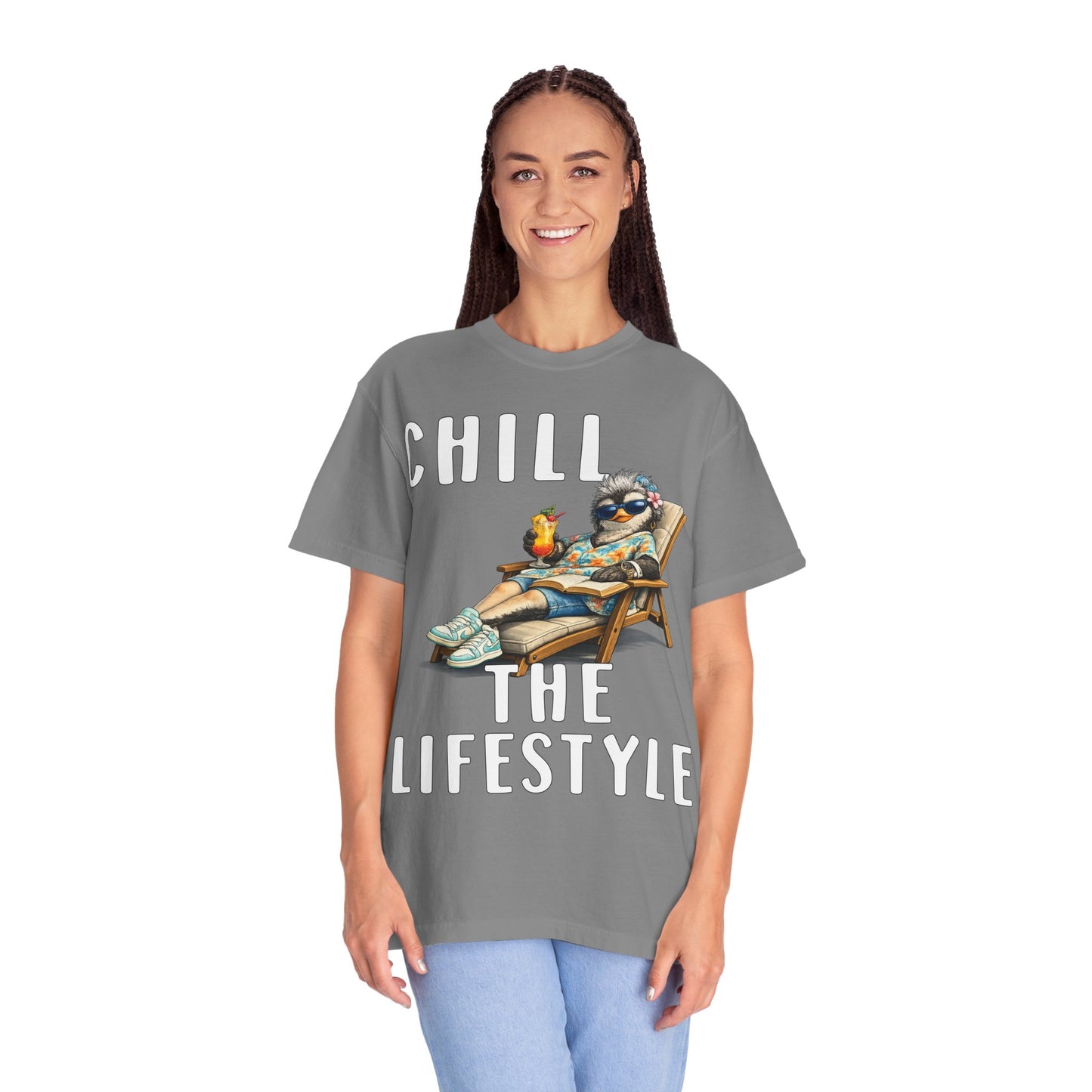 Chill The Lifestyle Grandma T-shirt - Penguin Series
