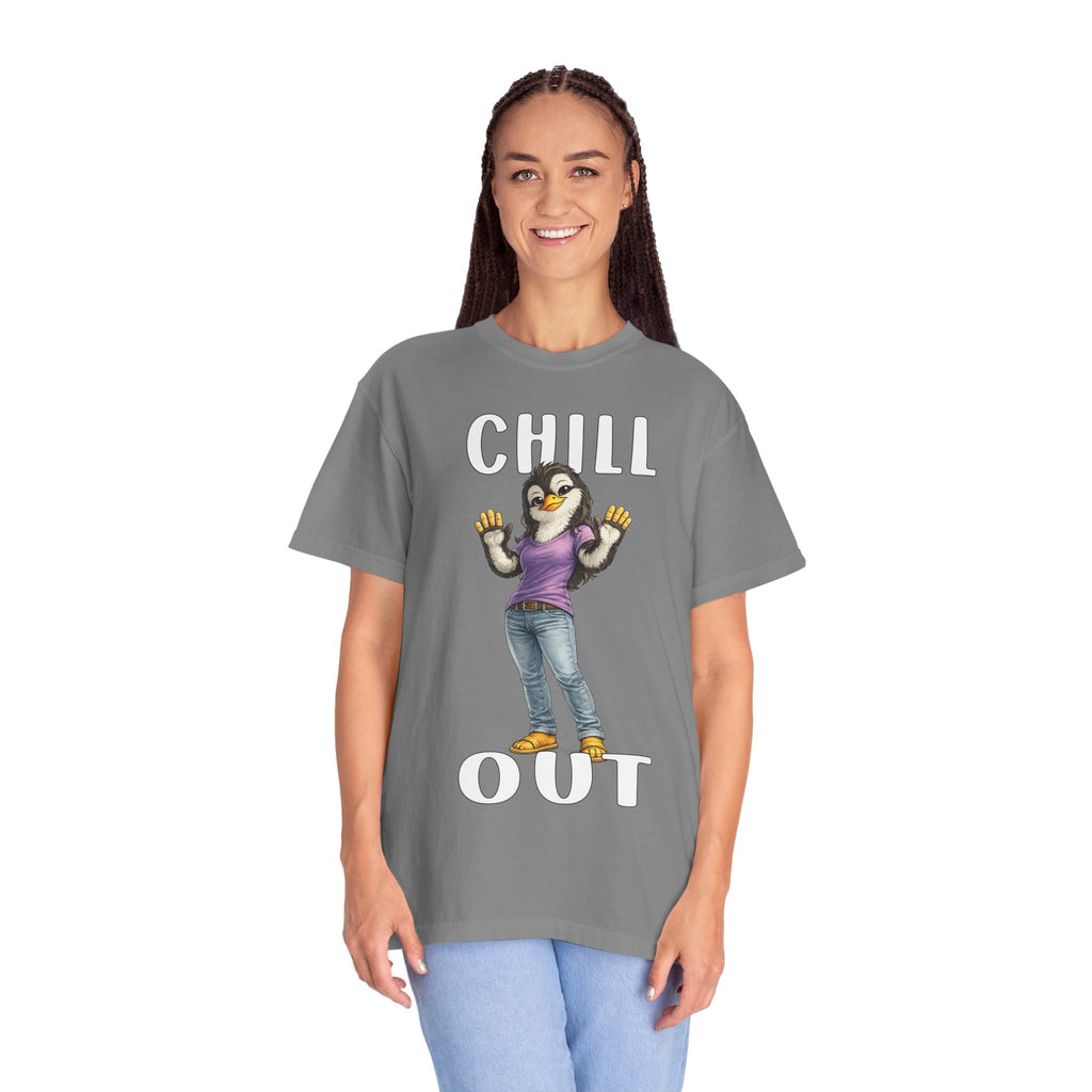 Chill Out Girl T-shirt - Penguin Series