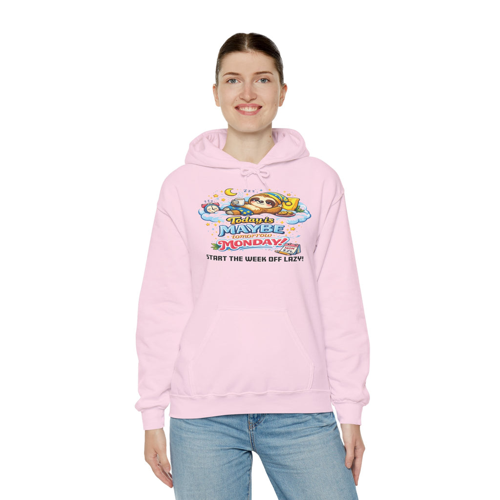 Monday - Procrastination Sloth Series Hoodie