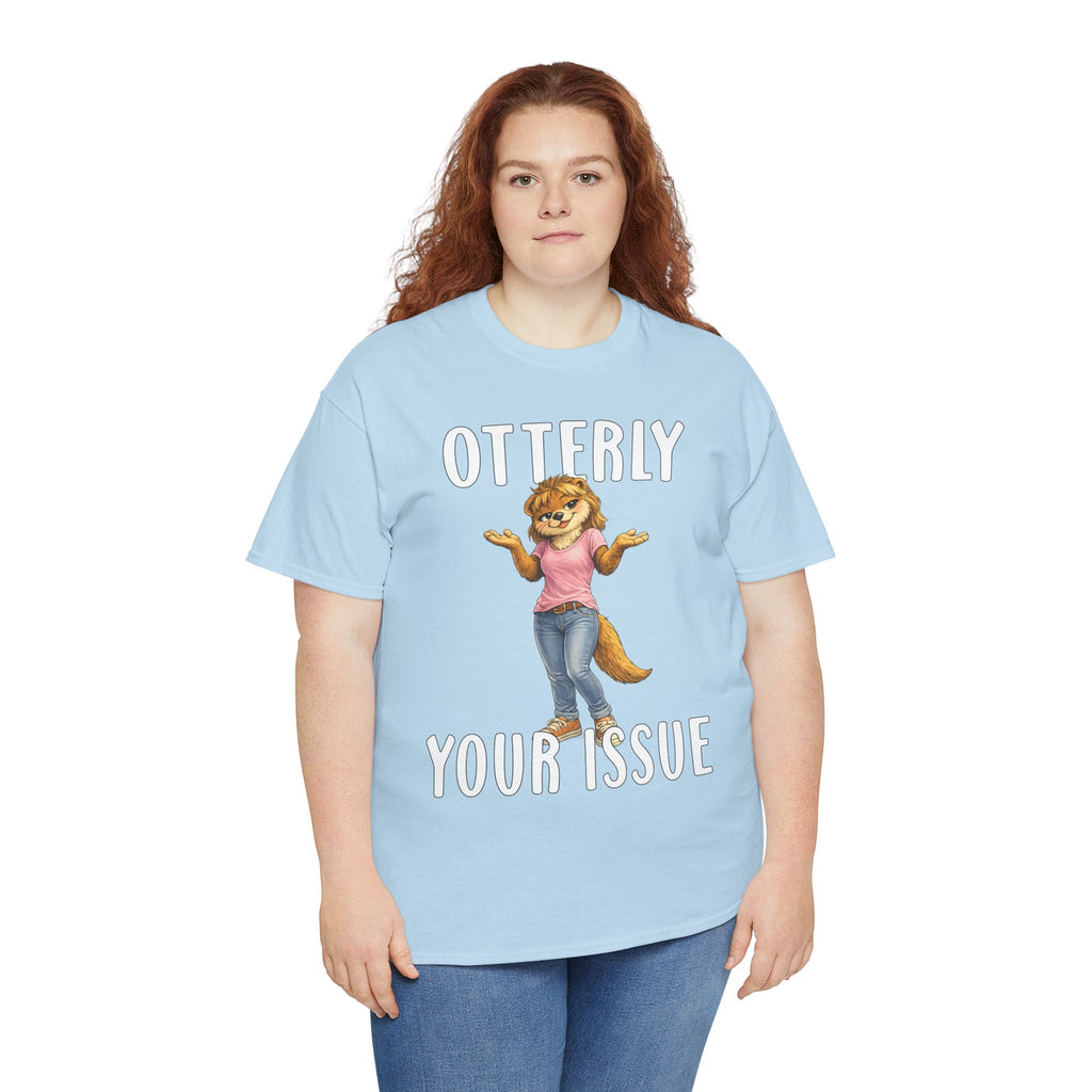 "Otterly Your Issue" Girl Tee - Otter Series