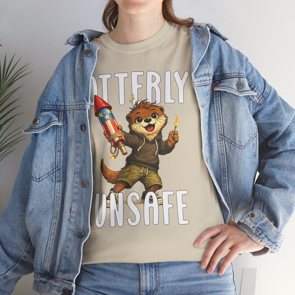 "Otterly Unsafe" Tee - Otter Series