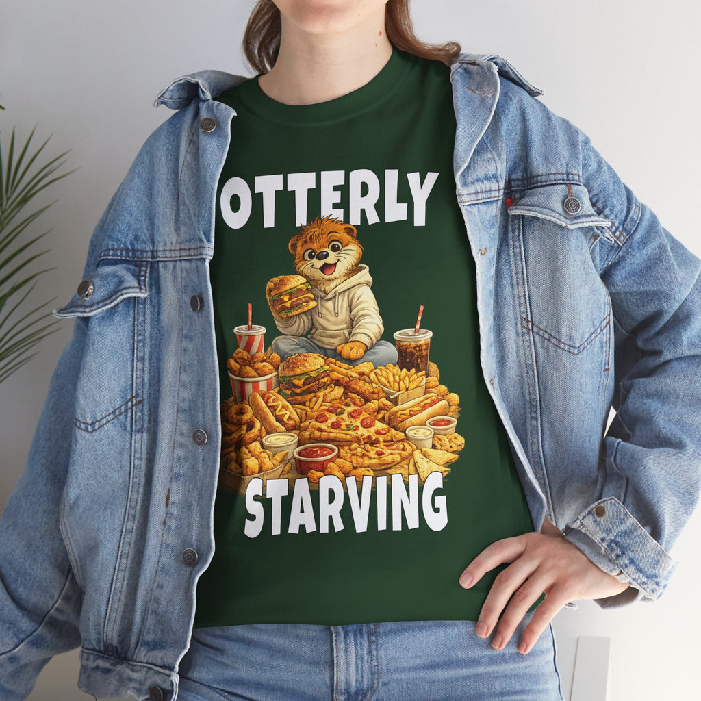 "Otterly Starving" Tee - Otter Series