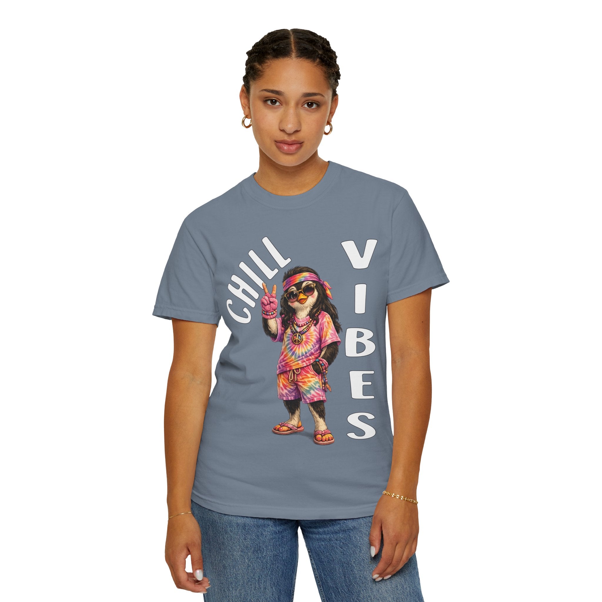 Chill Vibes Girl T-shirt - Penguin Series