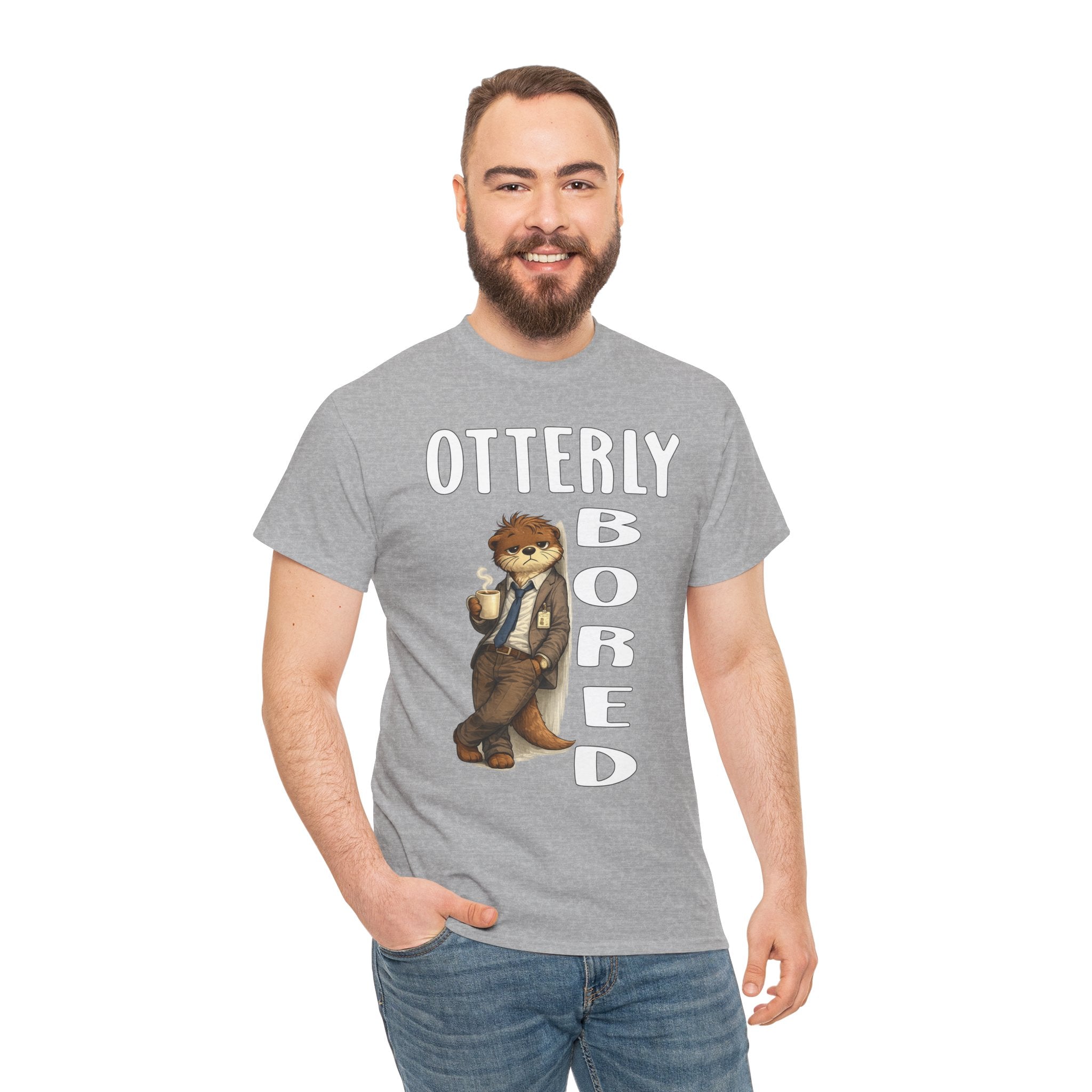 "Otterly Bored" Tee - Otter Series