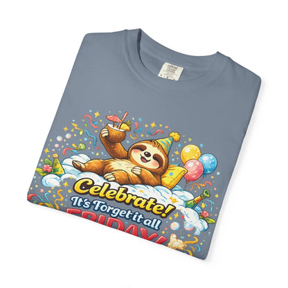 Friday - Procrastination Sloth Series T-shirt
