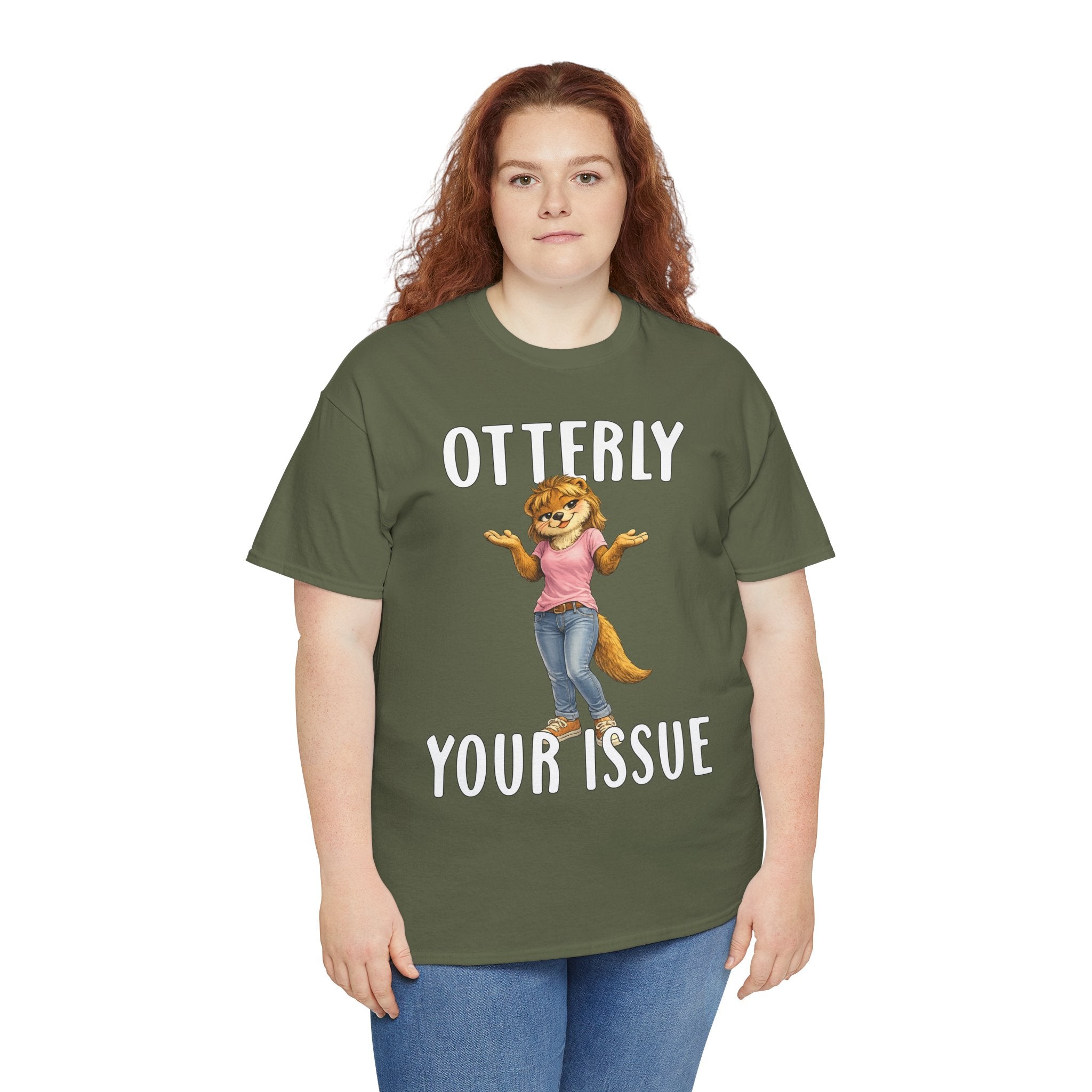 "Otterly Your Issue" Girl Tee - Otter Series