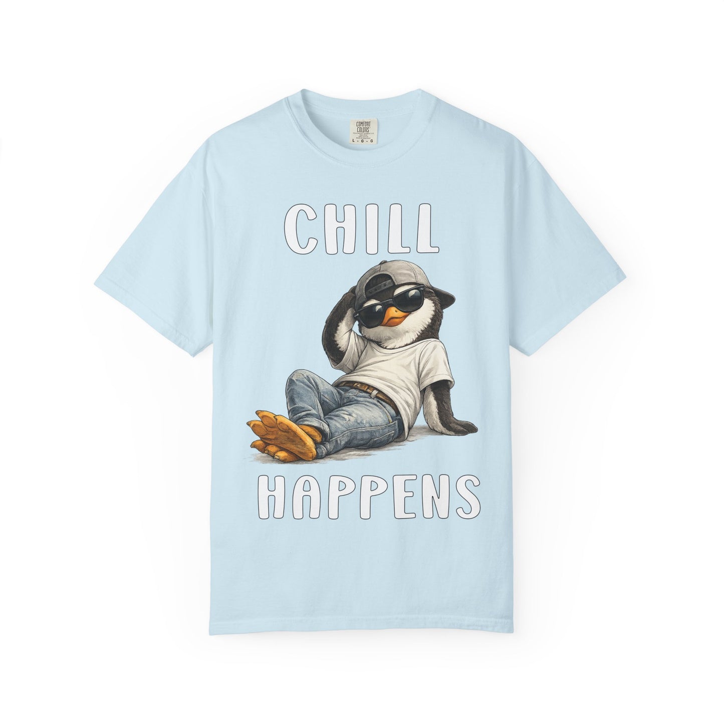 Chill Happens Boy T-shirt - Penguin Series