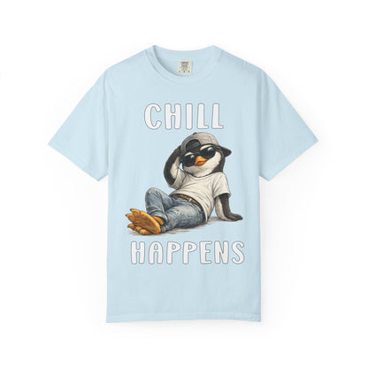 Chill Happens Boy T-shirt - Penguin Series