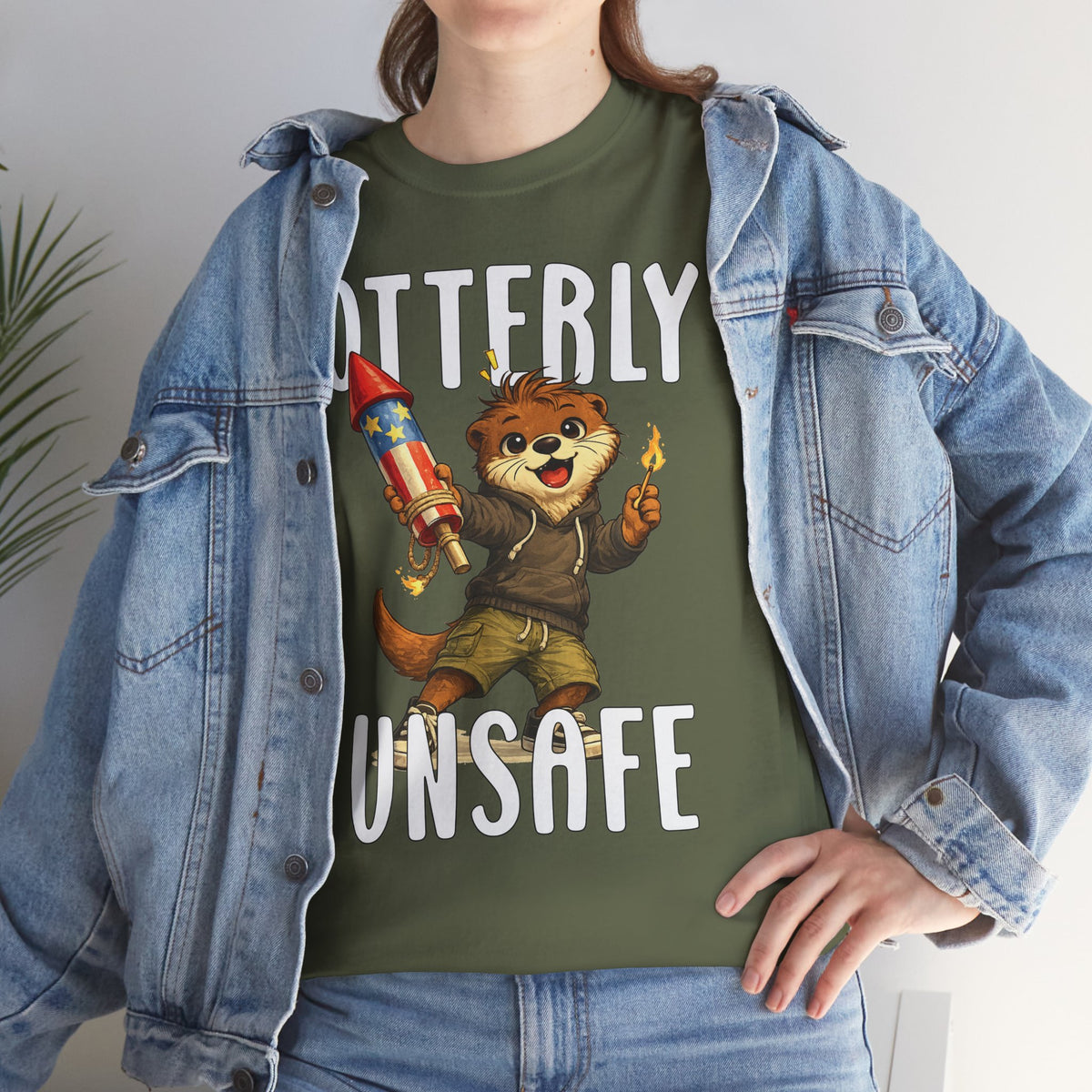 "Otterly Unsafe" Tee - Otter Series