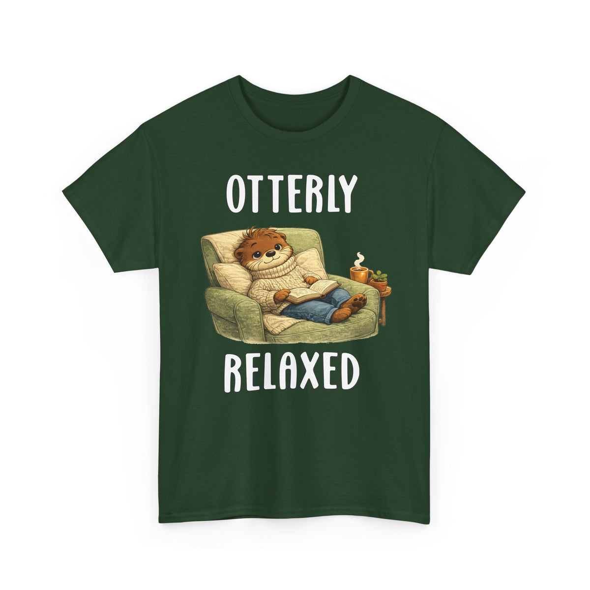"Otterly Relaxed" Tee - Otter Series