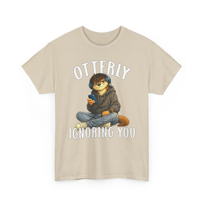 "Otterly Ignoring You" Teen Boy Tee - Otter Series