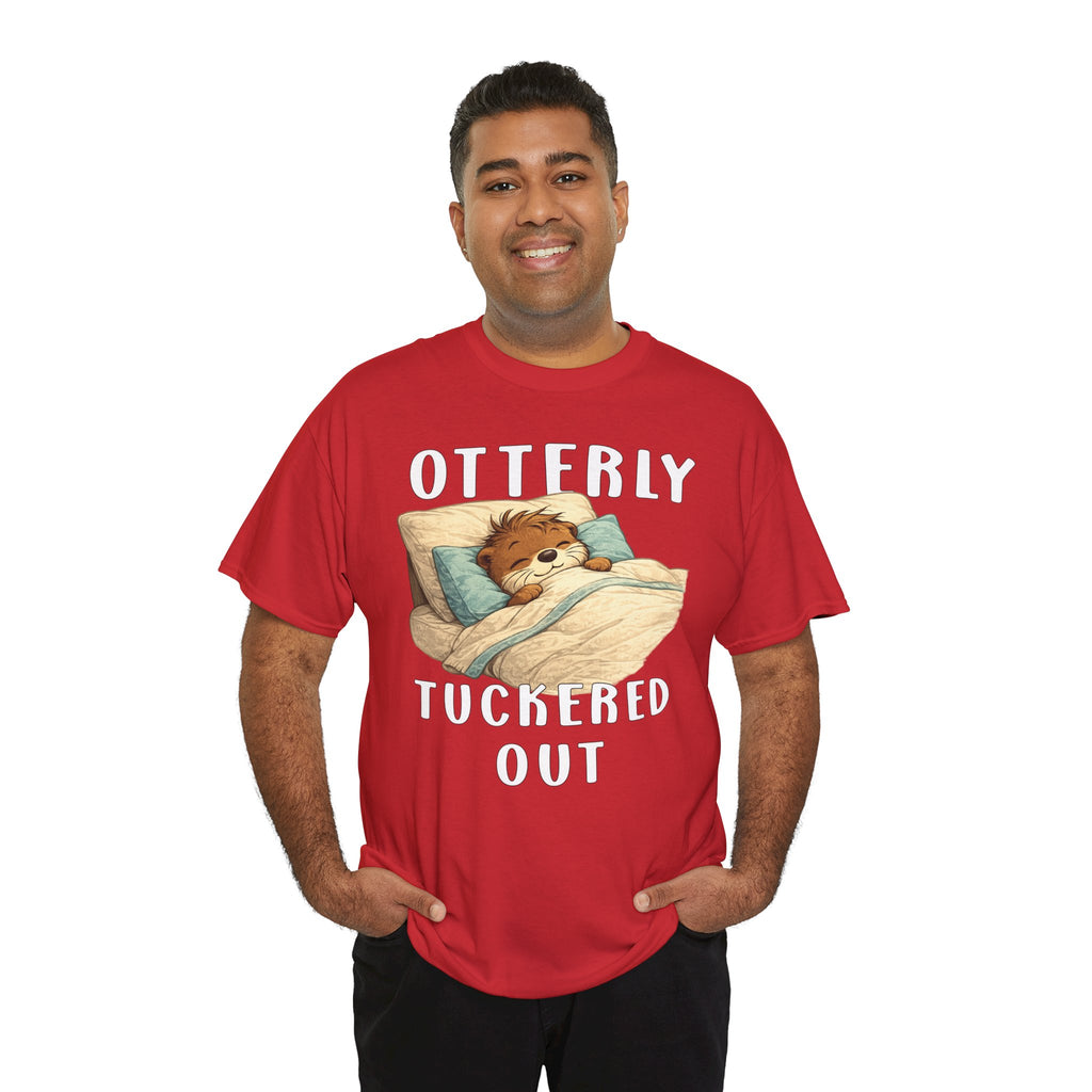 "Otterly Tuckered Out" Tee - Otter Series