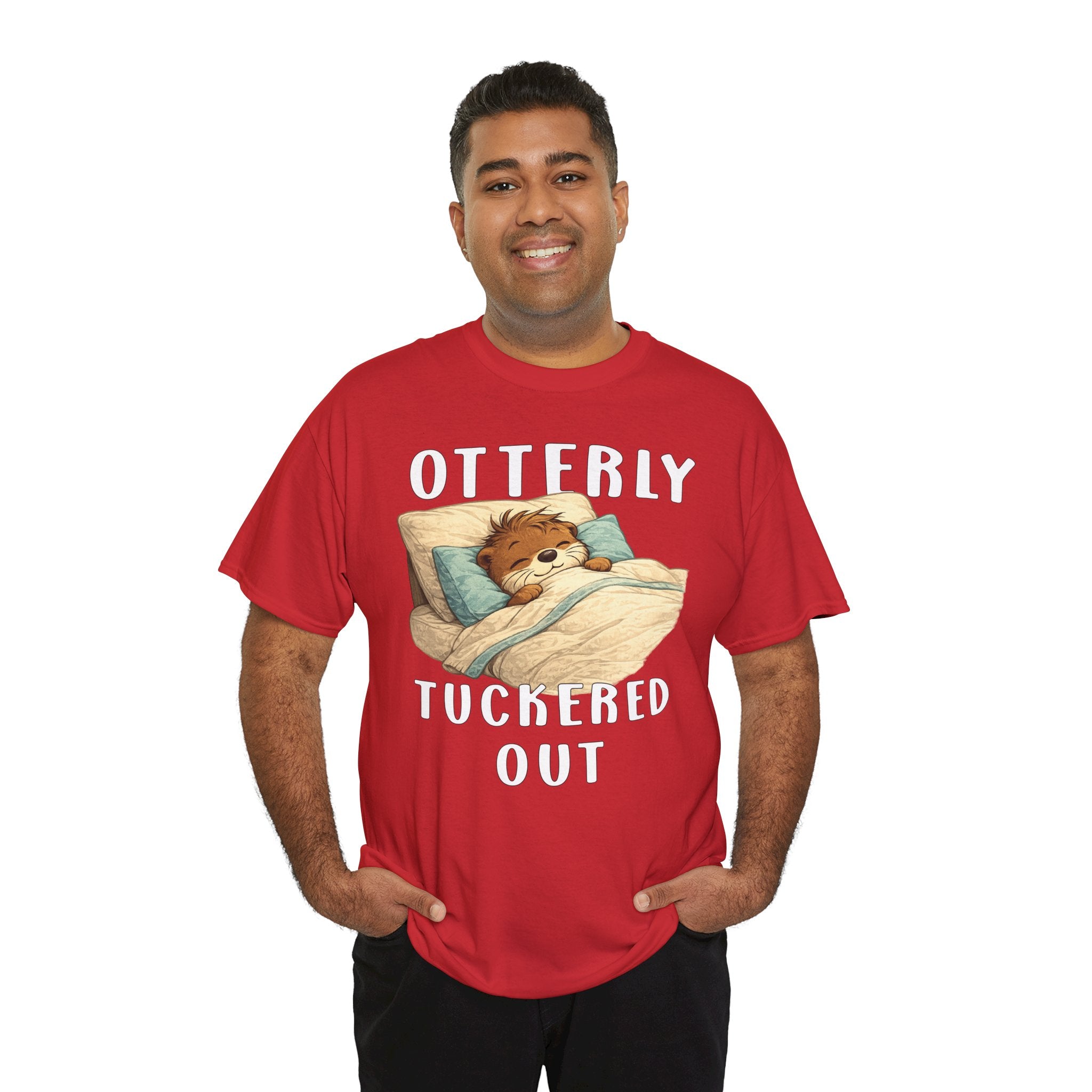 "Otterly Tuckered Out" Tee - Otter Series