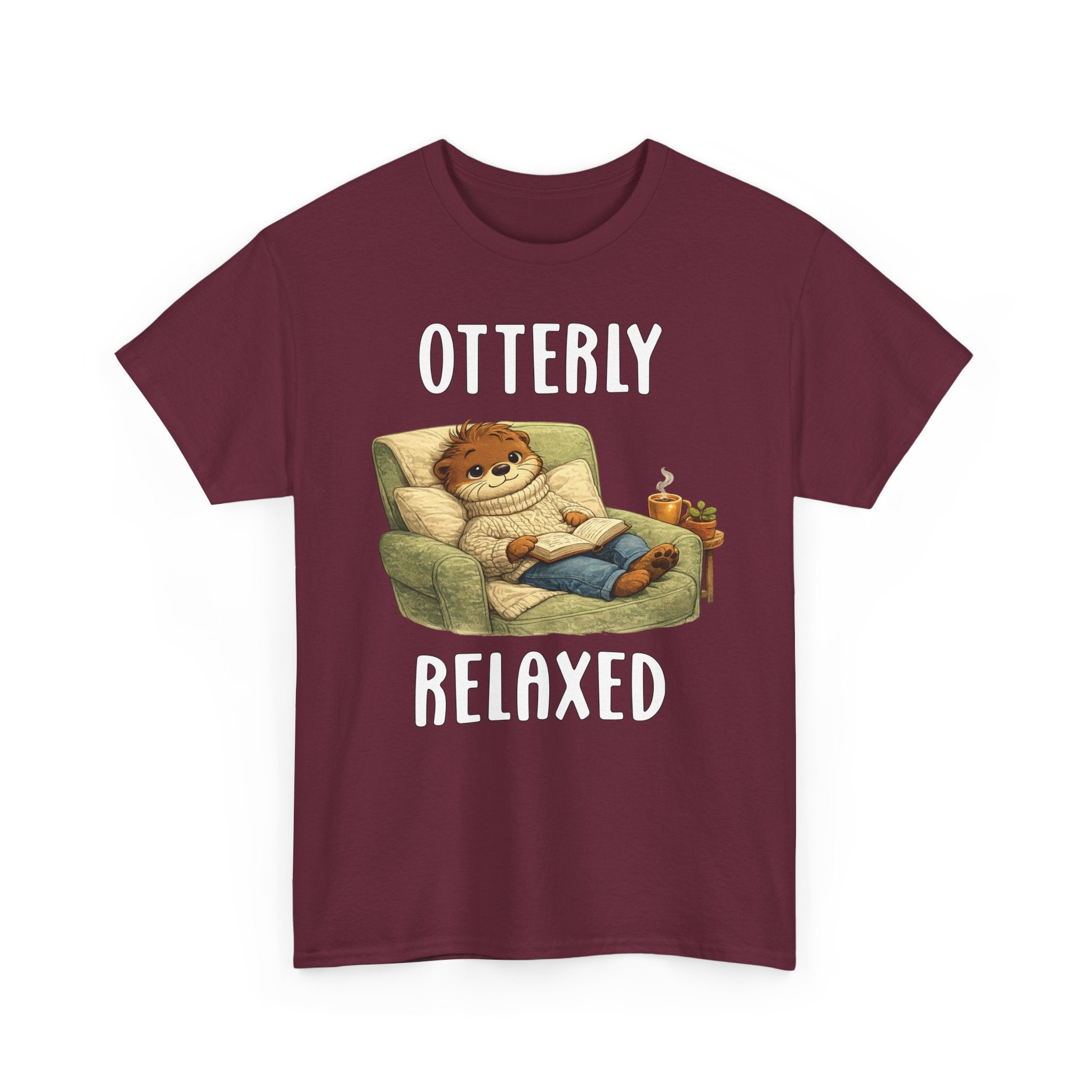 "Otterly Relaxed" Tee - Otter Series