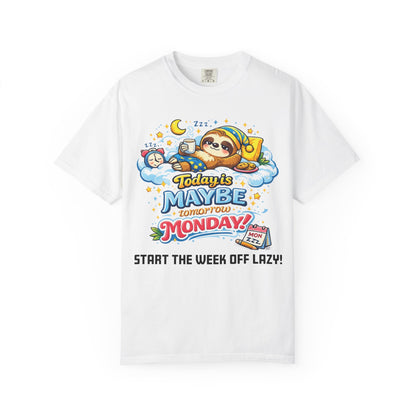 Monday - Procrastination Sloth Series T-shirt
