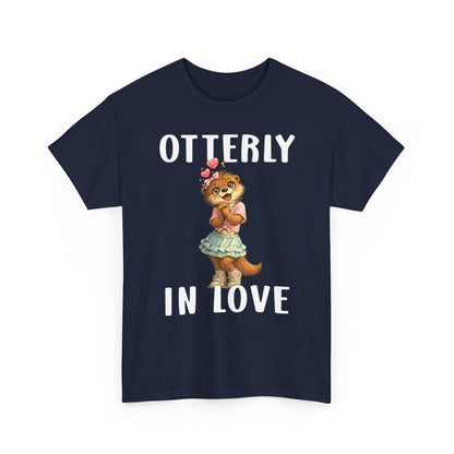 "Otterly In Love" Girl Tee - Otter Series