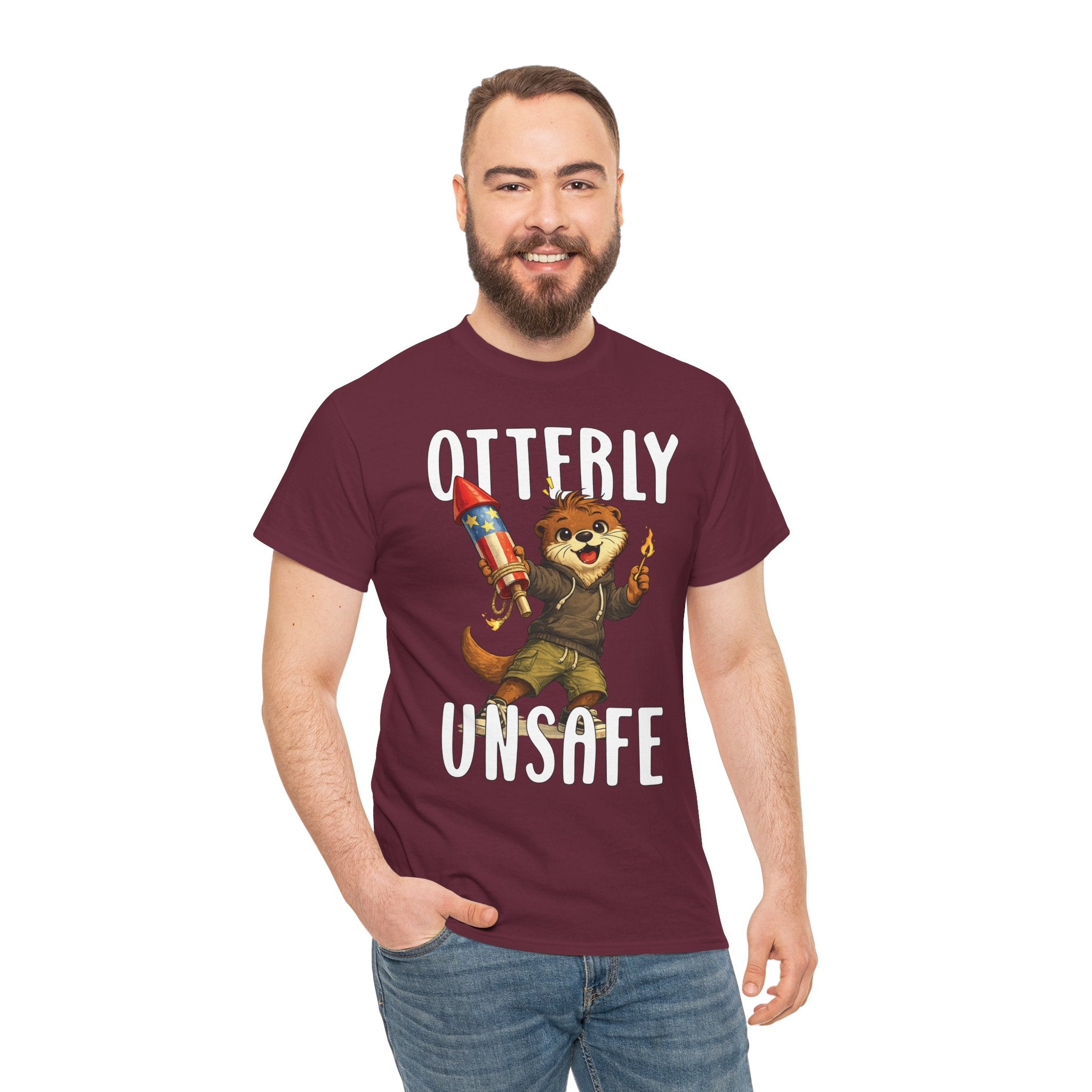 "Otterly Unsafe" Tee - Otter Series