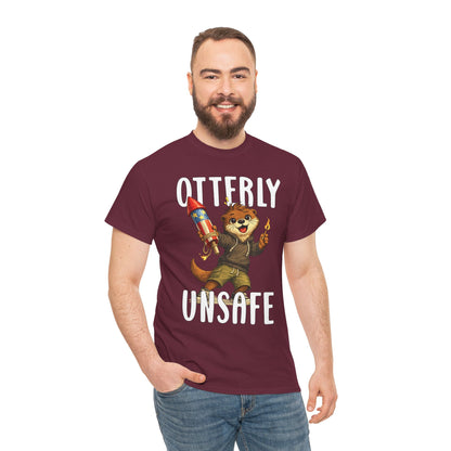"Otterly Unsafe" Tee - Otter Series