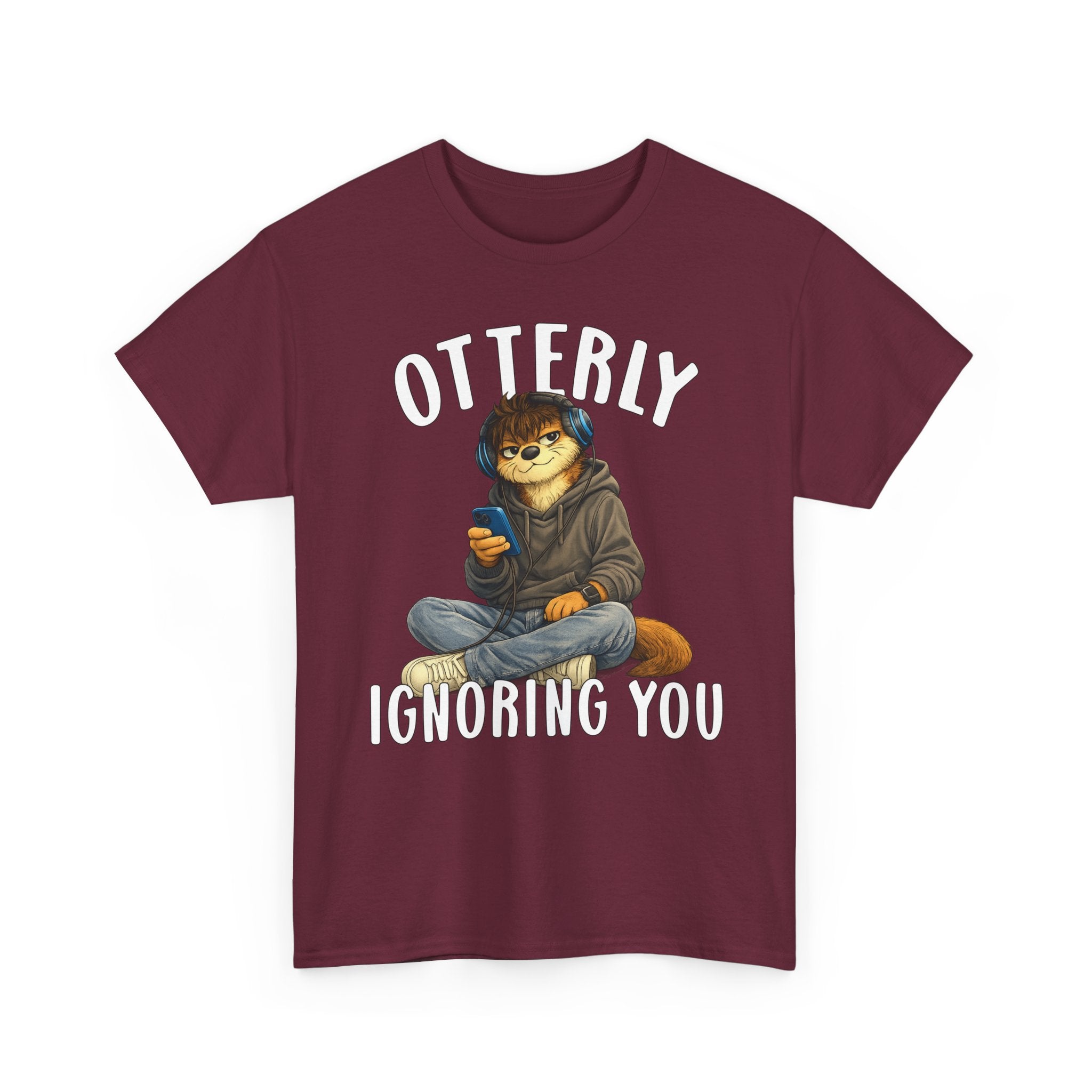 "Otterly Ignoring You" Teen Boy Tee - Otter Series