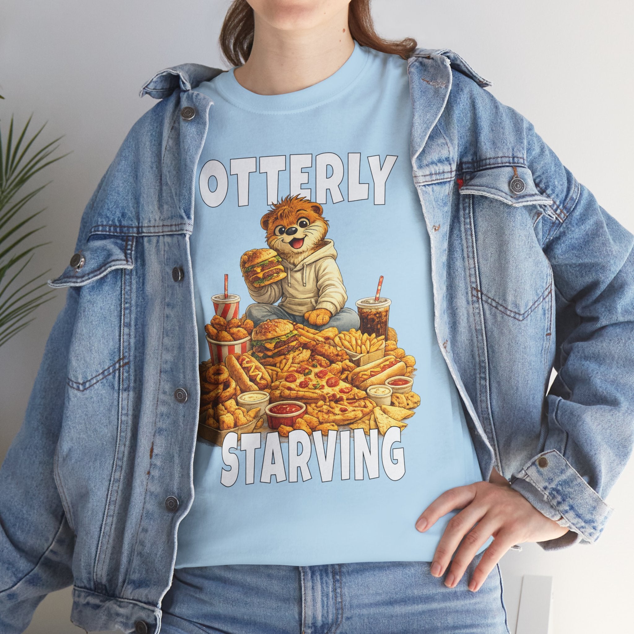 "Otterly Starving" Tee - Otter Series