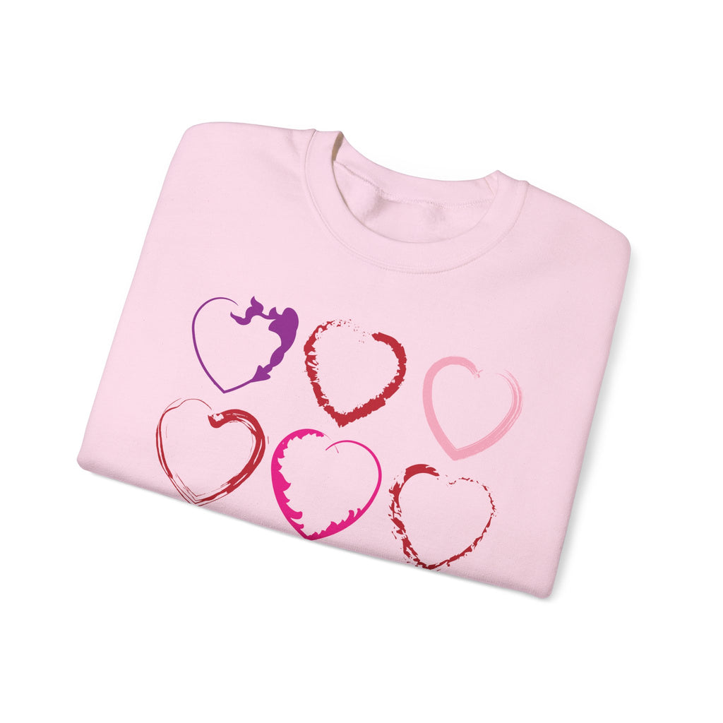 Nine Hearts Valentine's Day Sweatshirt