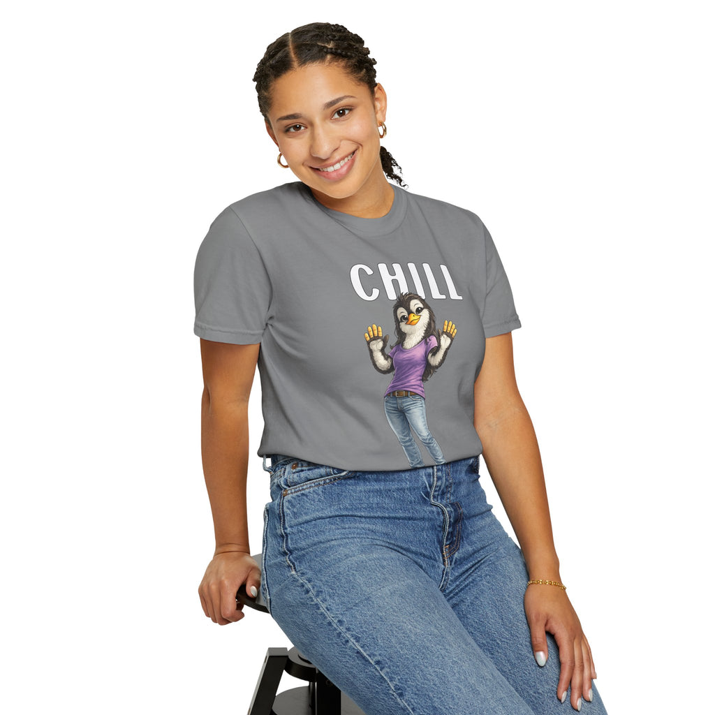 Chill Out Girl T-shirt - Penguin Series