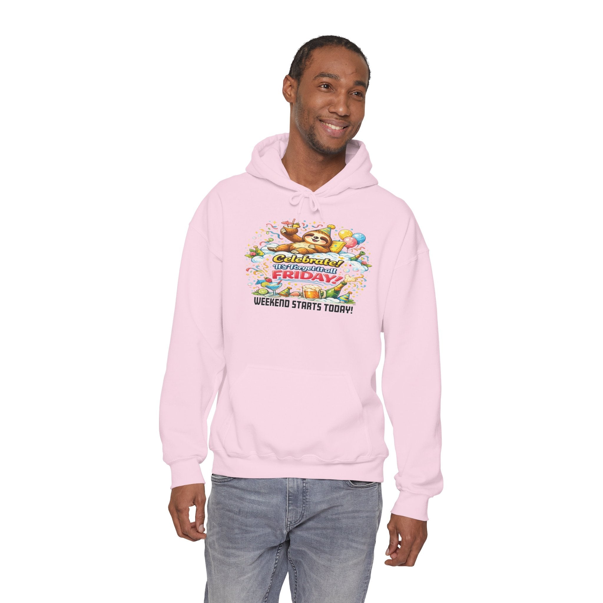 Friday - Procrastination Sloth Series Hoodie