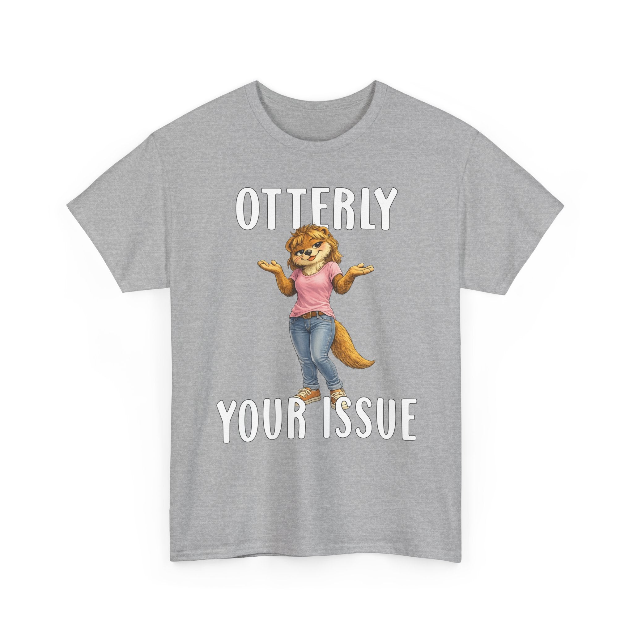 "Otterly Your Issue" Girl Tee - Otter Series
