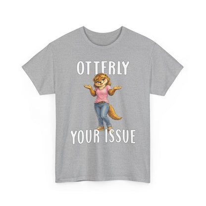 "Otterly Your Issue" Girl Tee - Otter Series