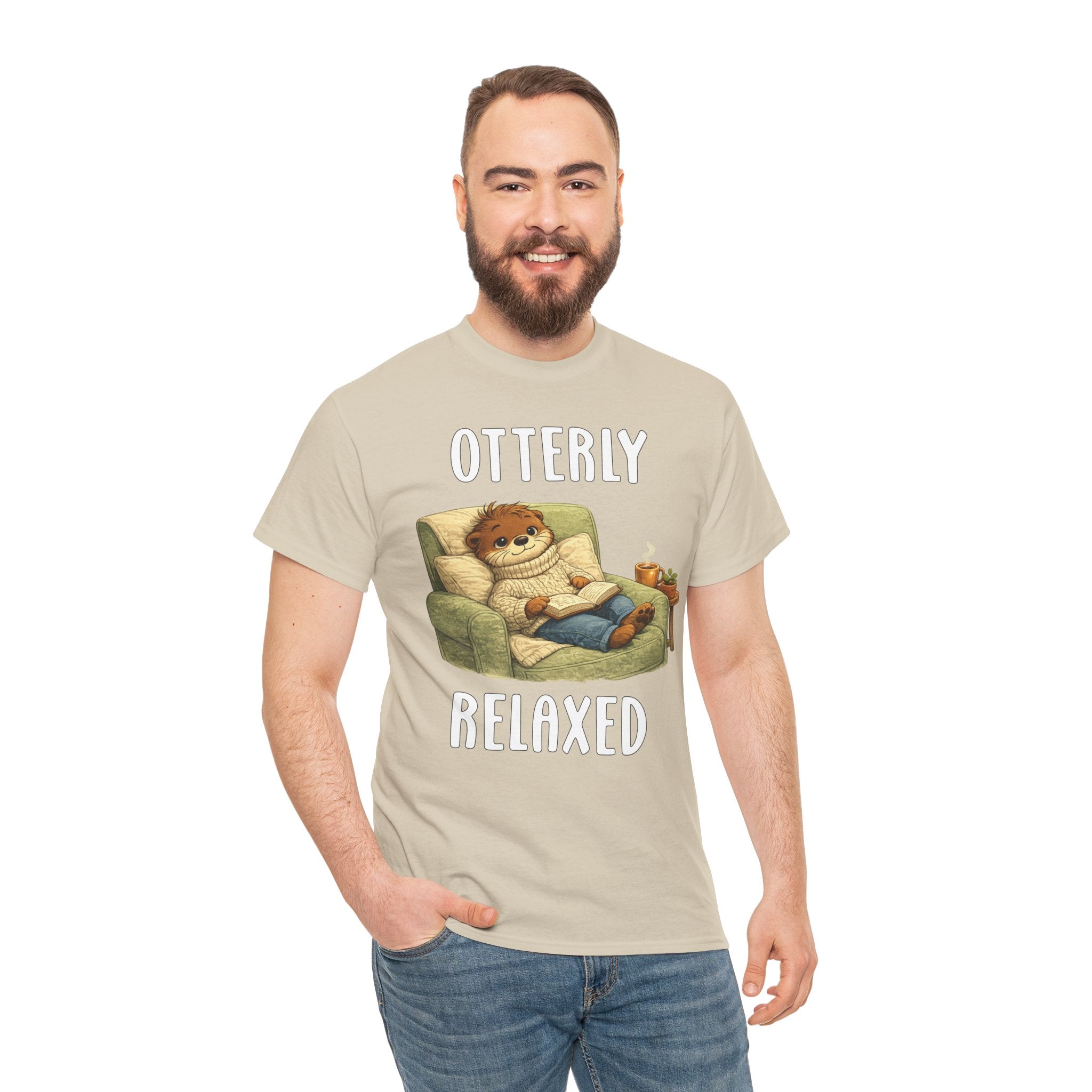 "Otterly Relaxed" Tee - Otter Series