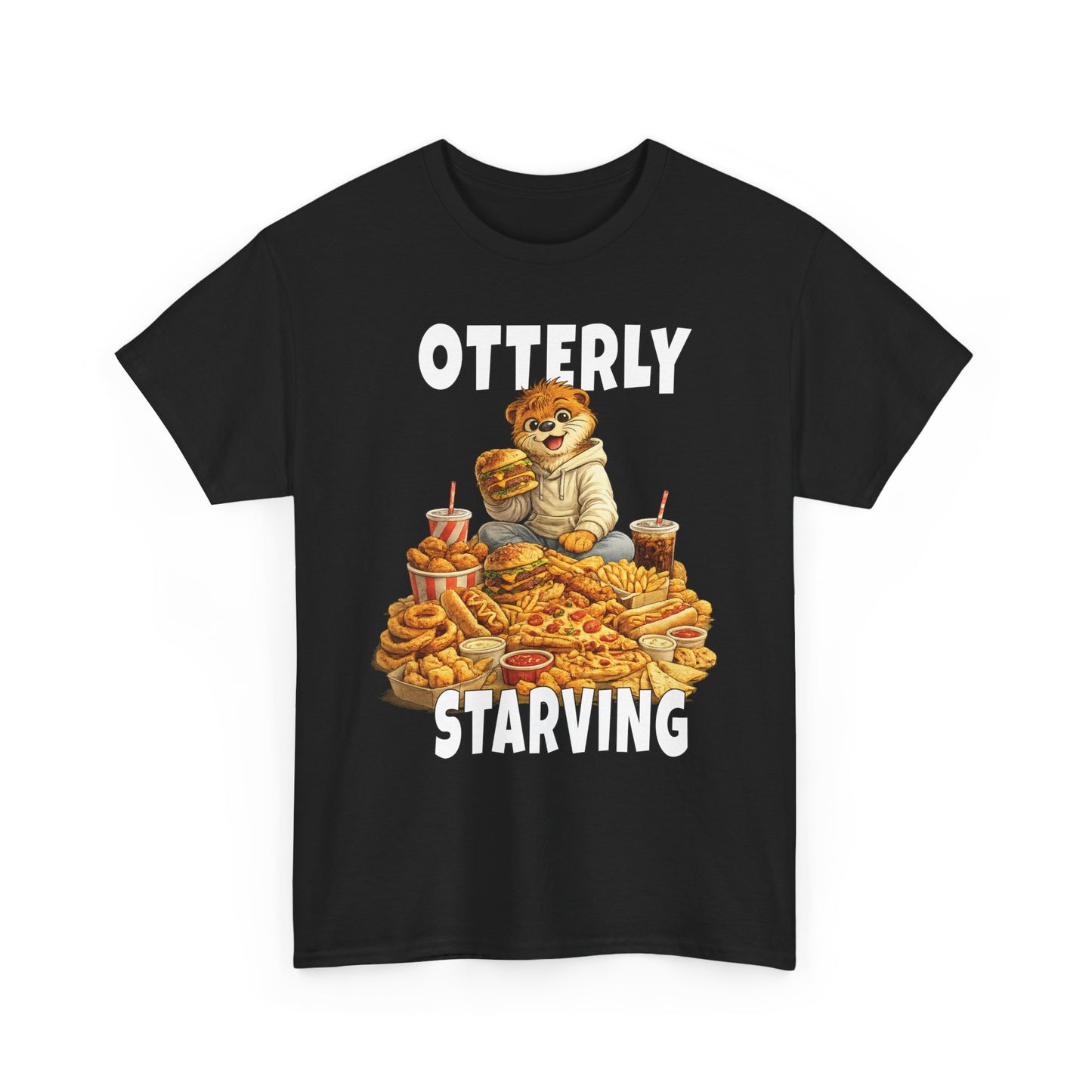 "Otterly Starving" Tee - Otter Series