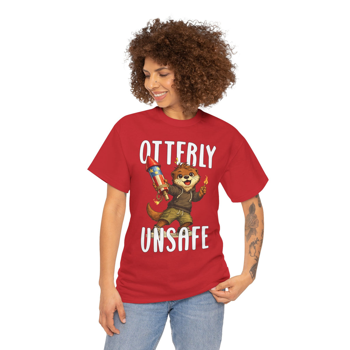 "Otterly Unsafe" Tee - Otter Series