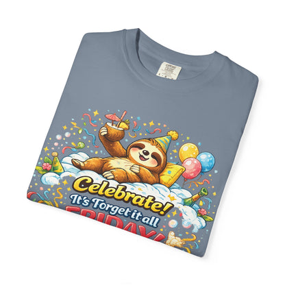 Friday - Procrastination Sloth Series T-shirt