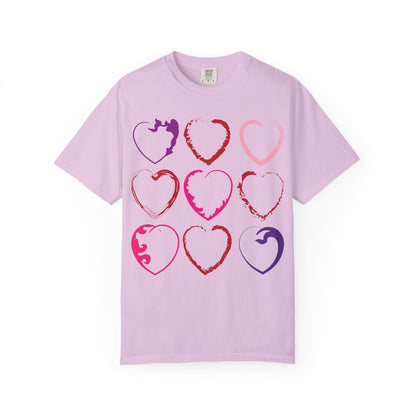Nine Hearts Valentine's Day T-shirt