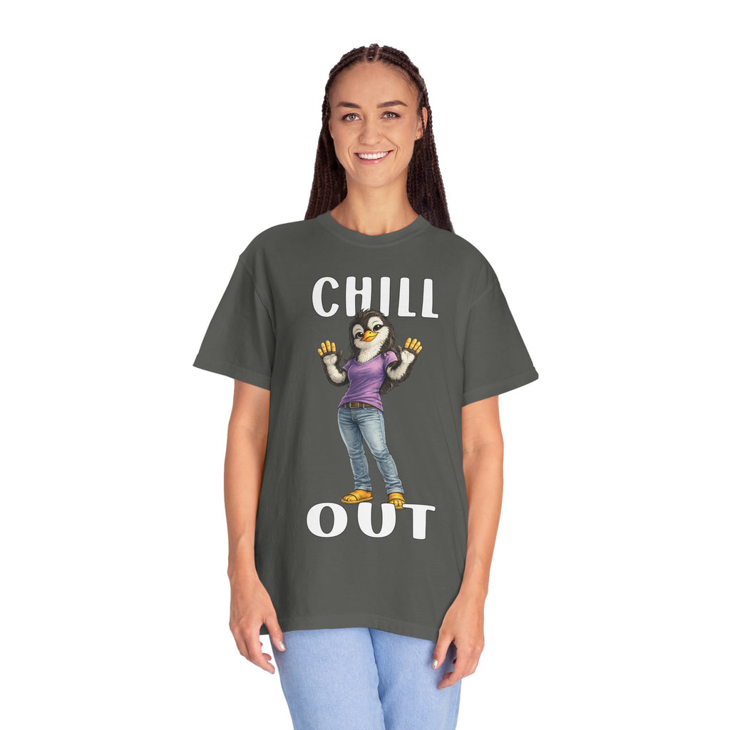 Chill Out Girl T-shirt - Penguin Series