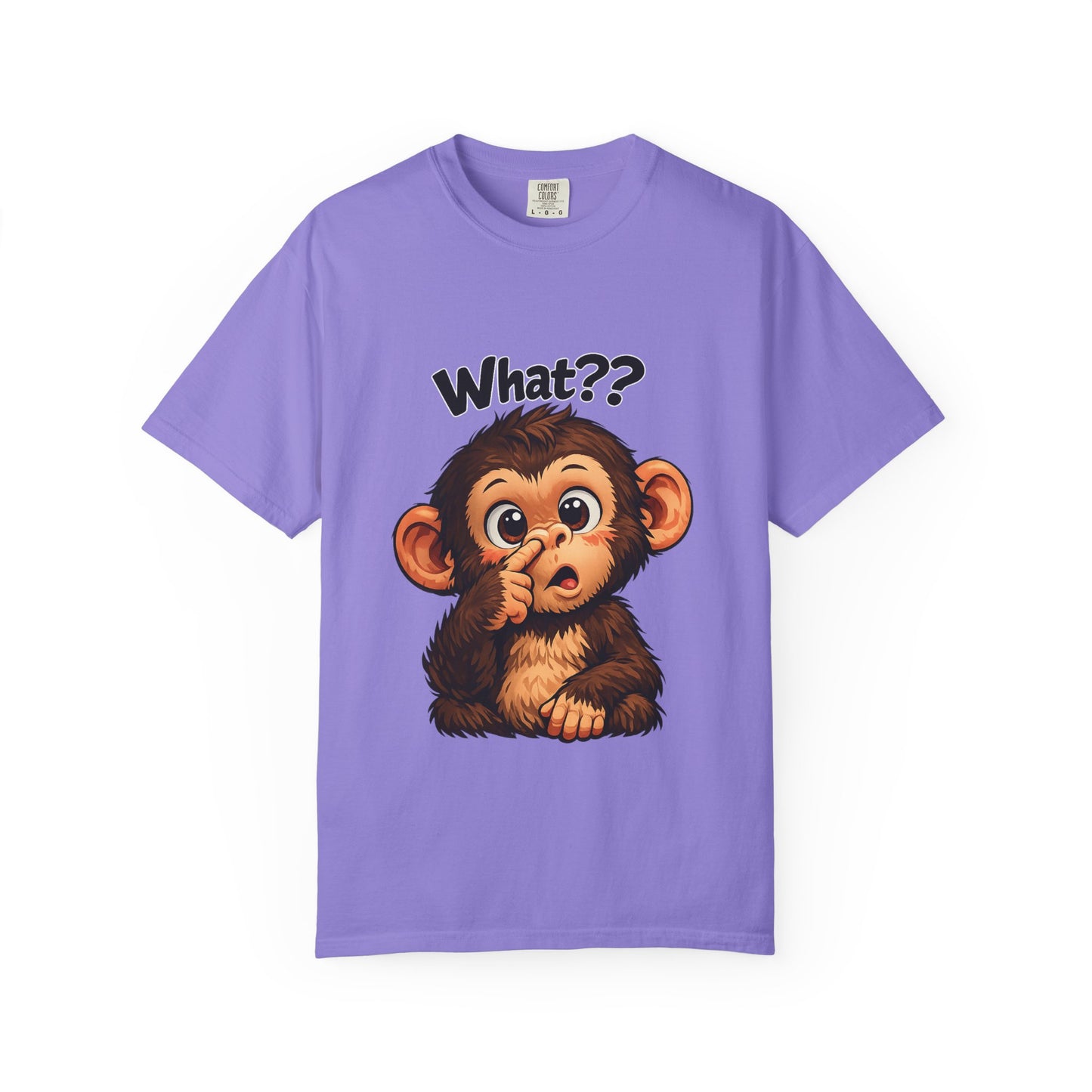 Monkey Says "What?" T-shirt
