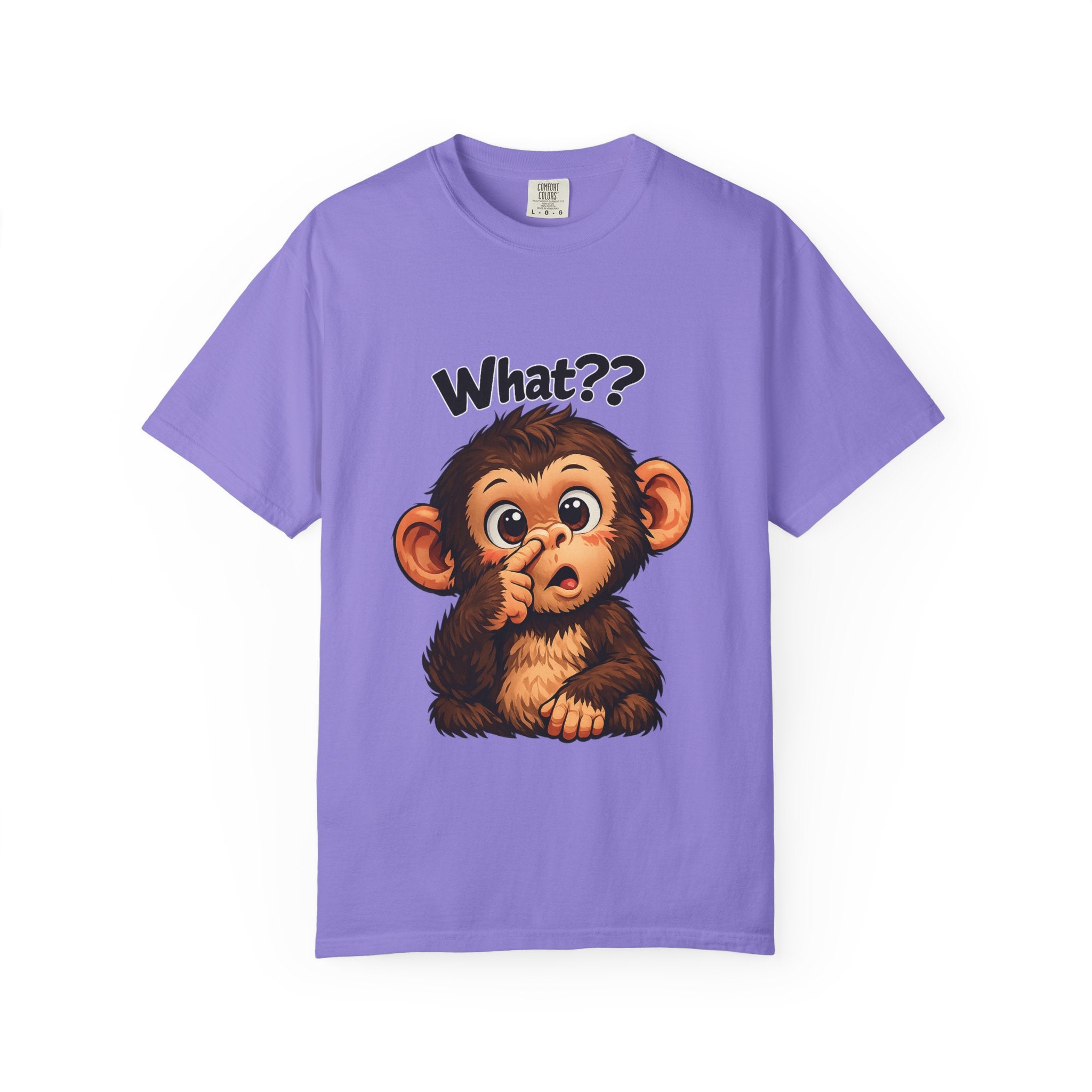 Monkey Says "What?" T-shirt