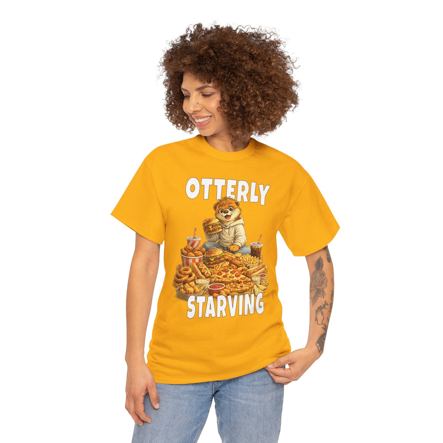 "Otterly Starving" Tee - Otter Series