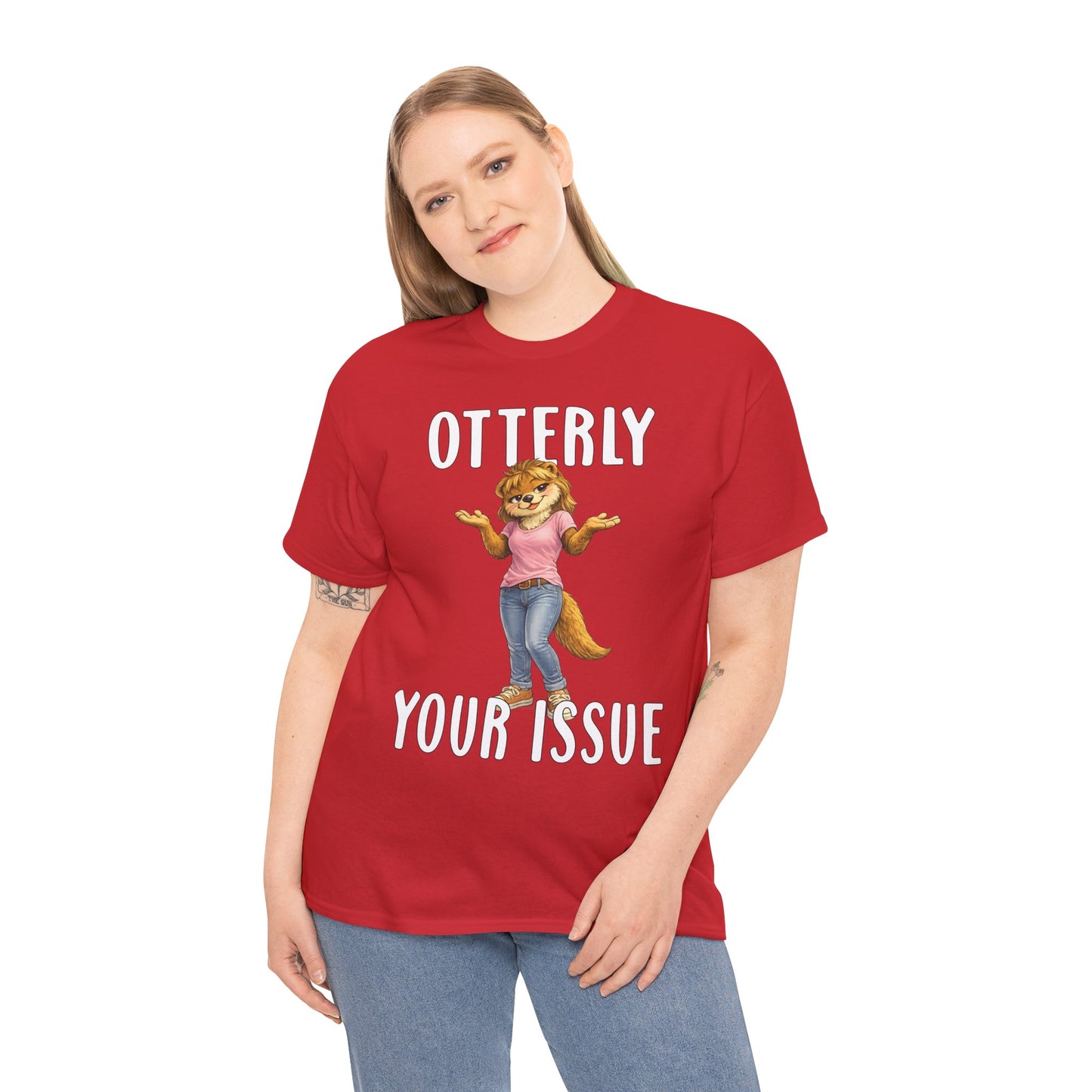 "Otterly Your Issue" Girl Tee - Otter Series