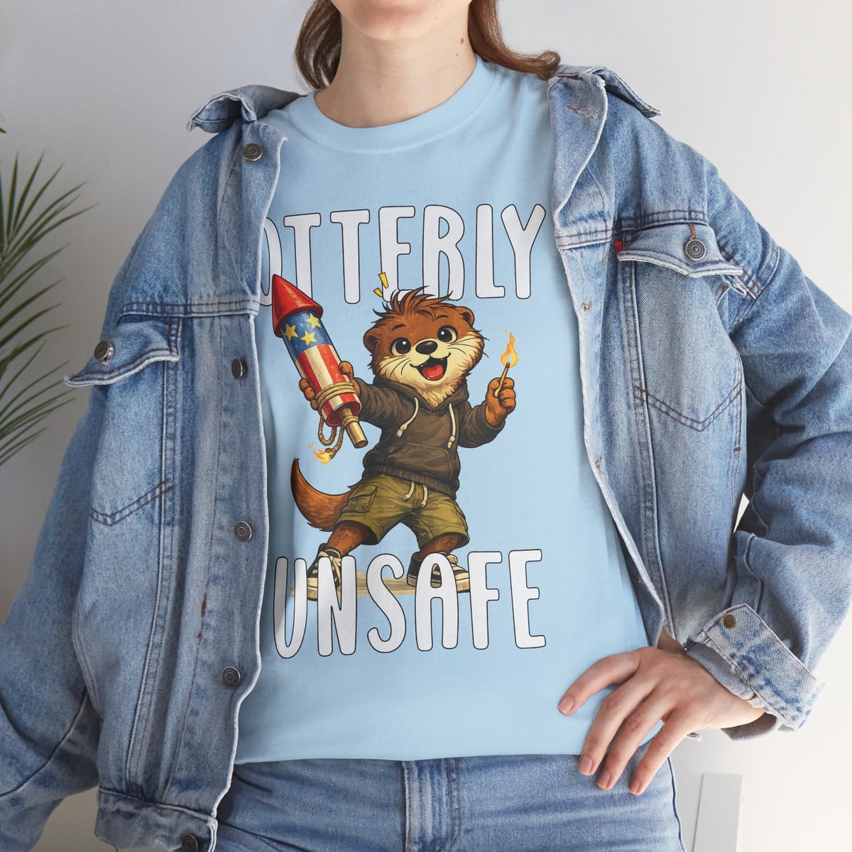 "Otterly Unsafe" Tee - Otter Series