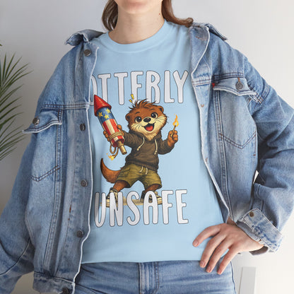 "Otterly Unsafe" Tee - Otter Series